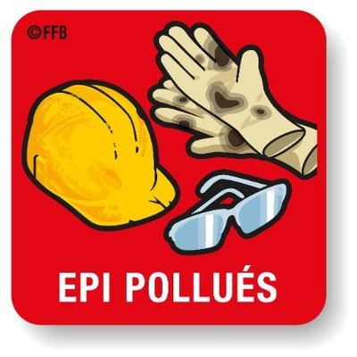 Pictogramme FFB — EPI pollués