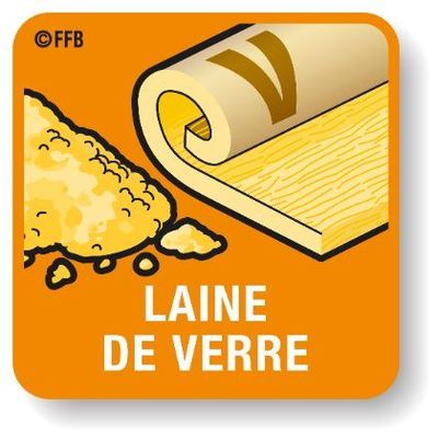 Pictogramme FFB — Laine de verre