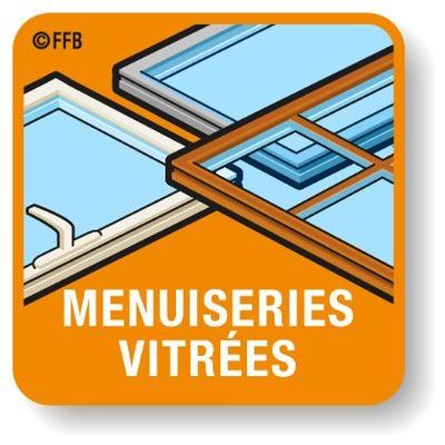 Pictogramme FFB — Menuiseries vitrées