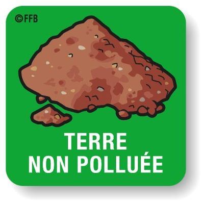 Pictogramme FFB — Terre non polluée